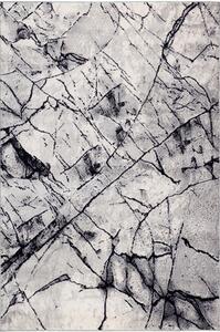 Kusový koberec Mramor 9090A- silver - 80x150
