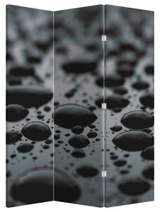 Paraván - Kapky vody (126x170 cm)