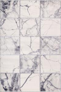 Kusový koberec Mramor 8925A- grey - 60x110