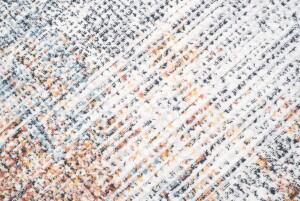Makro Abra Moderní kusový koberec DAKOTA YF90A abstraktní krémový Rozměr: 58x99 cm