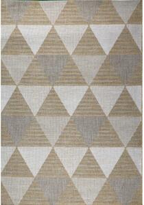 Kusový koberec Flat 21132 šedozlatý - 160x230cm