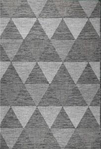 Kusový koberec Flat 21132 šedohnědý - 140x200cm