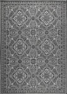 Kusový koberec Flat 21193 tmavě šedý - 80x150cm