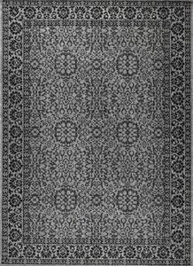 Kusový koberec Level 20595 stříbrno-černý - 140x200cm