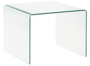 Skleněný konferenční stolek Kave Home Burano 60 x 60 cm