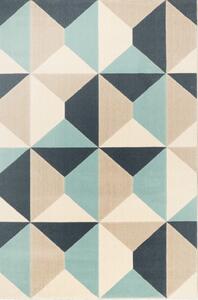 Kusový koberec Novara 18241 351, modrobéžový - 160x230cm