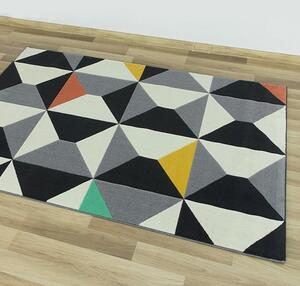 Kusový koberec Novara 18241 073, černošedý - 80x150cm