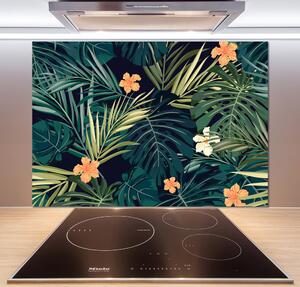 Panel do kuchyně Tropické listí pl-pksh-100x70-f-85640363