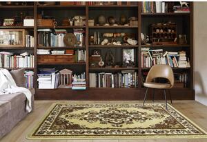 Kusový koberec Medailon 6985 - béžový - 60x100cm