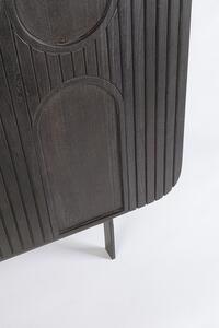 Komoda Sarrina 180 x 82 cm černá
