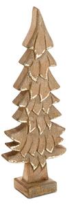 DEKORAČNÍ FIGURKA WOOD2 SADA 2KS 15X41 CM VÍCEBAREVNÁ