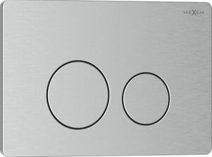Mexen Tex 06 splachovací tlačítko nerezová ocel, inox - 6106-10