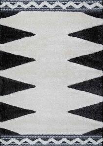 Kusový koberec Rangpur 65212 609 - krémový černý - 120x170cm