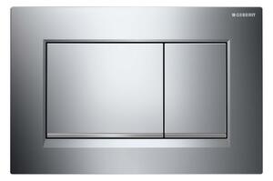 Geberit Sigma20 splachovací tlačítko pro WC lesklý chrom-matný chrom 115.883.KH.1