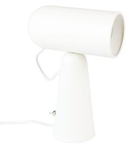 White Label Bílá stolní lampa WLL VESPER