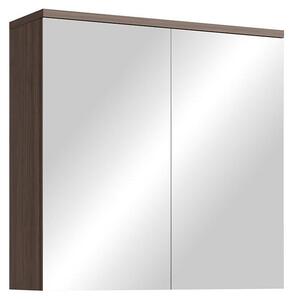 Badplaats Zrcadlová Skříňka Toledo 60 x 20 x 60 cm – Ořech Hnědý – Koupelnová Skříňka