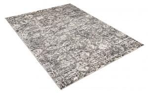 Makro Abra Kusový koberec BREEZE N834E Moderní tmavě šedý Rozměr: 80x150 cm