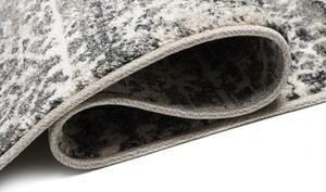 Makro Abra Kusový koberec BREEZE N834E Moderní tmavě šedý Rozměr: 80x150 cm