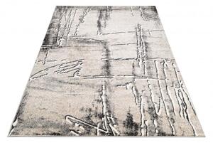 Makro Abra Kusový koberec BREEZE MU48A Moderní abstraktní krémový Rozměr: 120x170 cm