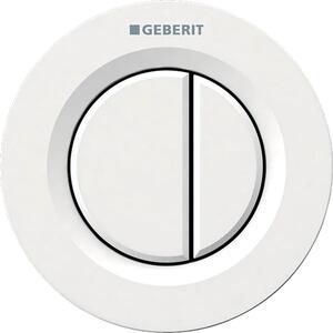 Geberit Typ 01 splachovací tlačítko pro WC bílá 116.043.11.1