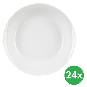 Talíř hluboký dětský MONA, pr. 19 cm, porcelán, 24 ks