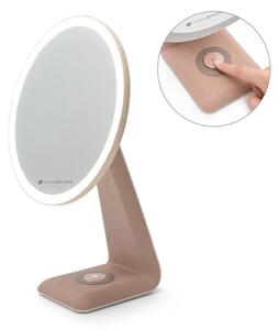 Kosmetický zrcadlo na stole s LED osvětlením