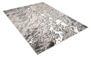 Makro Abra Kusový koberec BREEZE MU49A Moderní abstraktní světle šedý Rozměr: 80x150 cm