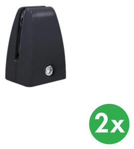 Držák akustického paravánu, balení 2 ks, typ B, černý