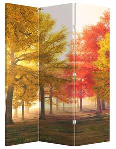 Paraván - Podzimní stromy (126x170 cm)