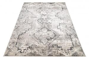 Makro Abra Kusový koberec BREEZE N864F Moderní Klasický světle šedý Rozměr: 80x150 cm