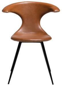 ​​​​​Dan-Form Hnědá koženková vintage jídelní židle DAN-FORM Flair