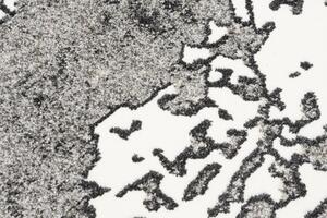 Makro Abra Kusový koberec BREEZE MU47A Moderní abstraktní světle šedý Rozměr: 80x150 cm