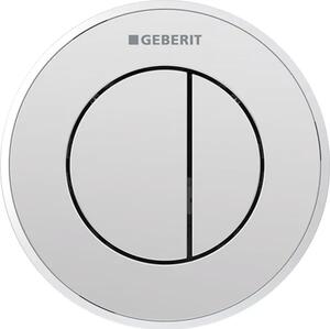 Geberit Typ 10 splachovací tlačítko pro WC lesklý chrom-matný chrom 116.056.KH.1