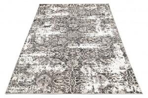 Makro Abra Kusový koberec BREEZE N834A Moderní tmavě šedý Rozměr: 120x170 cm