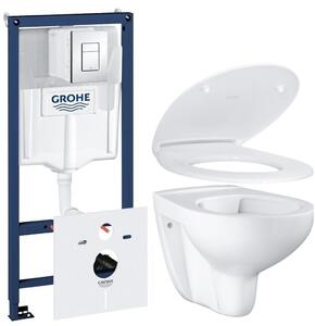 Sada podomítkový WC modul Grohe Rapid SL 38827000, záchodová mísa Grohe Bau Ceramic 39427000, 39493000