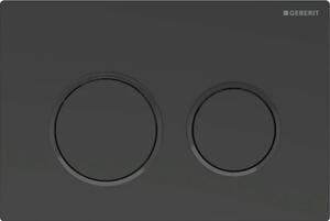 Geberit Omega20 splachovací tlačítko pro WC černá 115.085.16.1