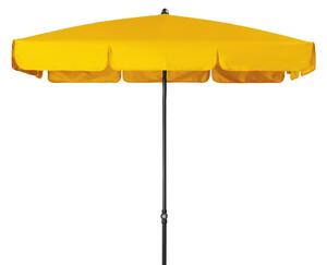 Doppler SUNLINE WATERPROOF 185 x 120 cm – naklápěcí slunečník žlutý (kód barvy 811)