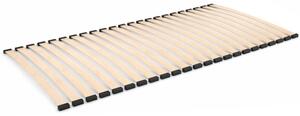 Rám 90 x 200 cm, podložka pod matraci s pružinami, 23 březových lamel, nosnost 200 kg
