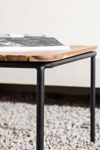 Odkládací stolek Penh, přírodní barva, 100x65x40