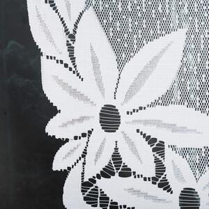 Dekorační oblouková krátká záclona na žabky JADWIGA 140 bílá 300x140 cm MyBestHome