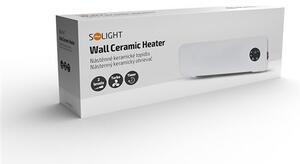 SOLIGHT Nástěnné keramické topidlo, 2000W, bílá