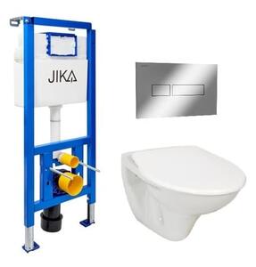 Závěsný WC set Jika Nila do lehkých stěn / předstěnový KMPLJIKASCS