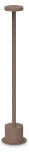 Ideal lux 347783 TOFFEE venkovní stojanové svítidlo/sloupek V500mm LED 8W 900/540lm 3000K IP65 hnědá