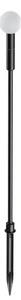 Ideal lux 347905 TWIGGY venkovní stojanové svítidlo/sloupek zapichovací V650mm LED 2W 110/90lm 3000K IP65 černá
