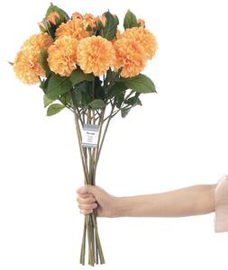 AmeliaHome Umělá květina PIWONI 10 ks oranžová