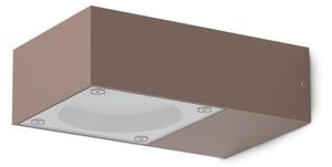 Ideal lux 318196 SIRIO venkovní nástěnné svítidlo 1xGX53 IP65 hnědá