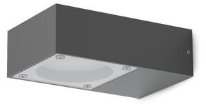 Ideal lux 318219 SIRIO venkovní nástěnné svítidlo 1xGX53 IP65 černá