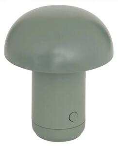 LED stolní lampa FUNGHI 11,2 cm, zelená
