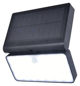 LUTEC Venkovní nástěnné solární LED chytré osvětlení s čidlem TUDA, 8,5W, teplá bílá-studená bílá, IP44 6935501330