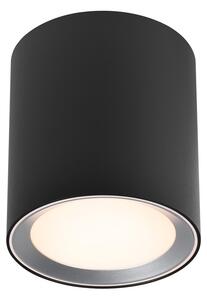 NORDLUX Koupelnové stmívatelné LED světlo LANDON, 6,5W, teplá bílá, černé 2110670103